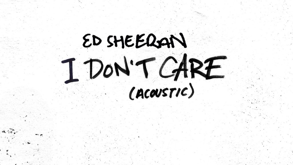 Ed Sheeran - I Don't Care (Acoustic)
