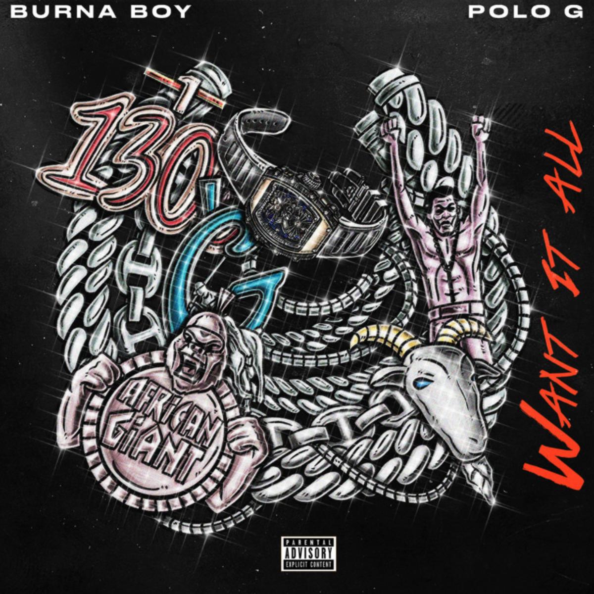 MP3: Burna Boy - Want It All Ft. Polo G