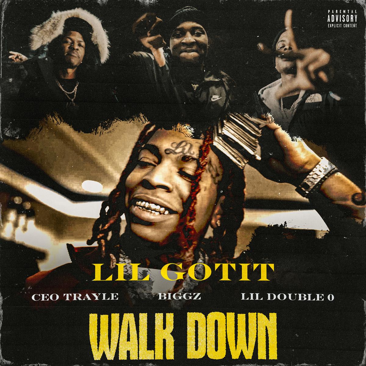 DOWNLOAD MP3: Lil Gotit - Walk Down Ft. CEO Trayle, Lil Double 0 & Biggz